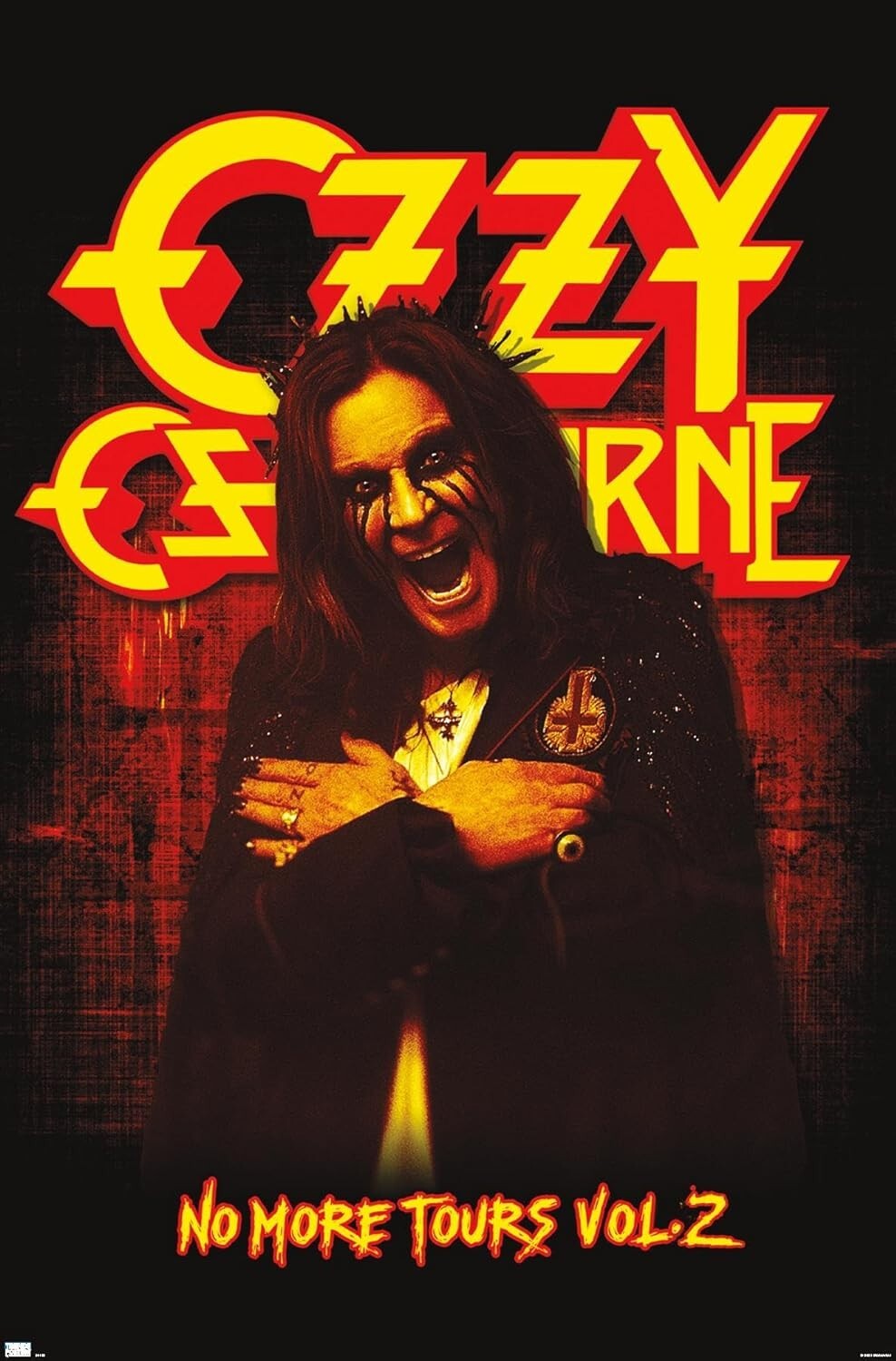 2023 OZZY OSBOURNE POSTER NO MORE TOURS VOL 2 BLACK SABBATH