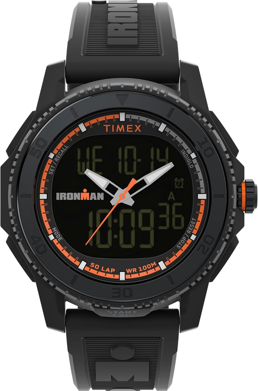 Timex Men's Ironman Triathlon Adrenaline Ana-digi 46mm Watch