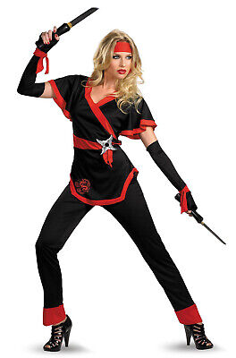 Japanese Ninja Dragon Female Adult Halloween Costume