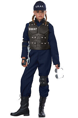Junior SWAT Team Police Officer Child Costume