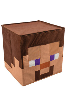 Brand New Minecraft Steve Block Head Mask