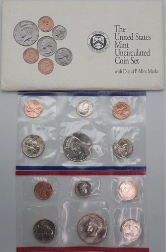 1992 P&D U.S Mint Set Uncirculated Coins OGP Free Shipping #1629