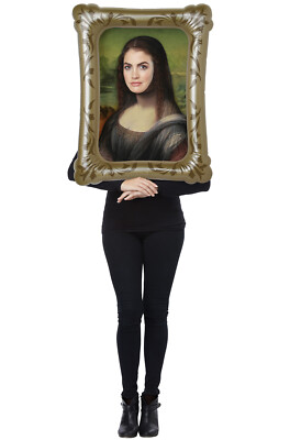 Brand New Mona Lisa Renaissance Funny Adult Costume Kit
