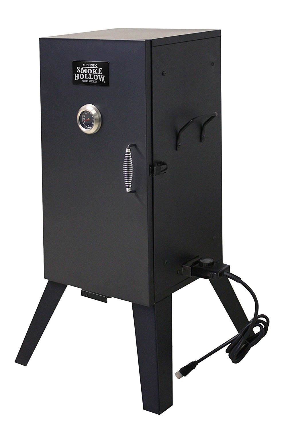 Smoke Hollow 26 Inch Electric Smoker Adjustable Temperature Control wood chip pa
