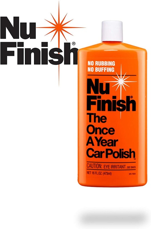 Nu Finish NF-76 Liquid Car Polish The Once A Year Car Polish advanced top 16 Oz