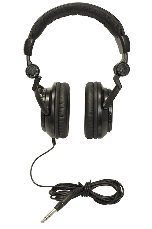 Tascam TH-02 Closed Back Studio Headphones, Black