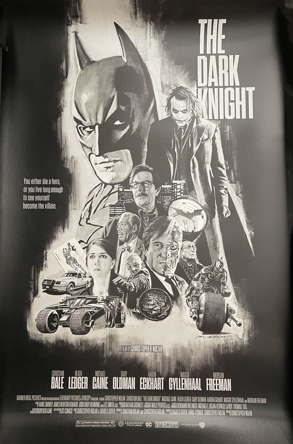 バットマン ダークナイト / mondo poster dark knight バットマン ダークナイト / mondo poster dark knight - メルカリ