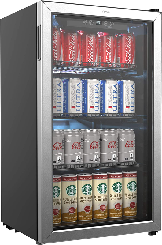 With Glass Door For Soda