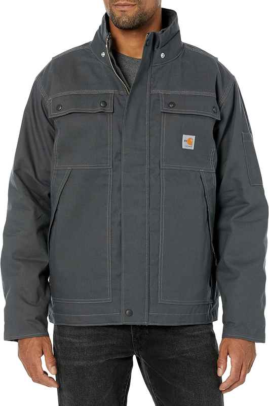 Carhartt mens Flame Resistant Full Swing Relaxed Fit Quick Duck Insulated Coat