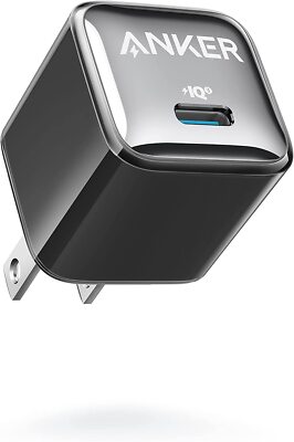 Anker 511 Charger [Nano Pro] 20W USB-C Fast Charging for iPhone 14/13/12 Pro Max