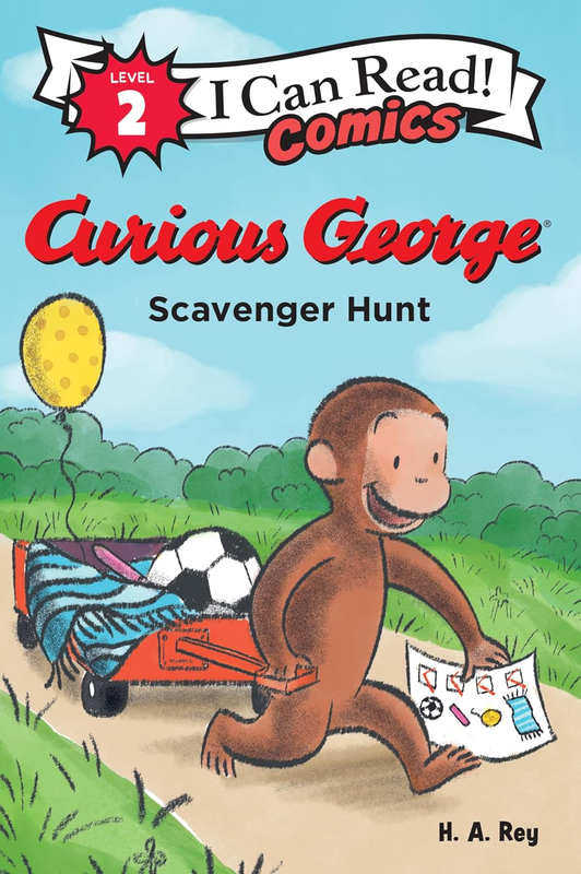 Curious George: Scavenger Hunt: a Charming Story about Everyone'S Favorite Curio