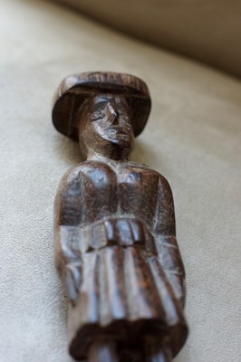 Antique Hand Carved Wooden Soldier, Rare find from an antique store.