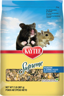Supreme Hamster & Gerbil Food, 2 Lb