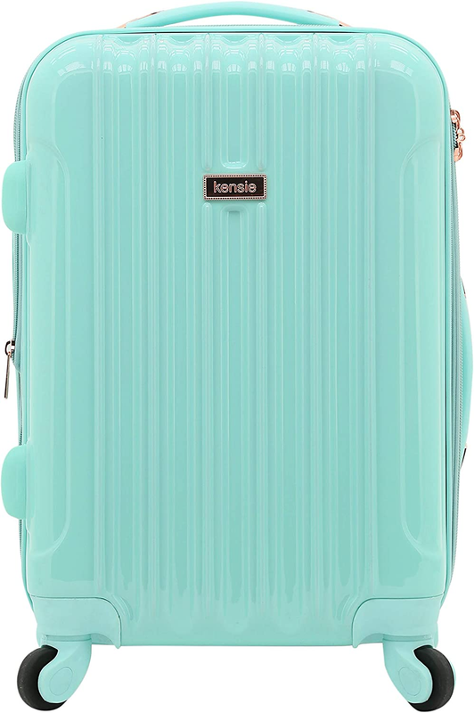 Women'S Alma Hardside Spinner Luggage, Expandable, Opal, Car