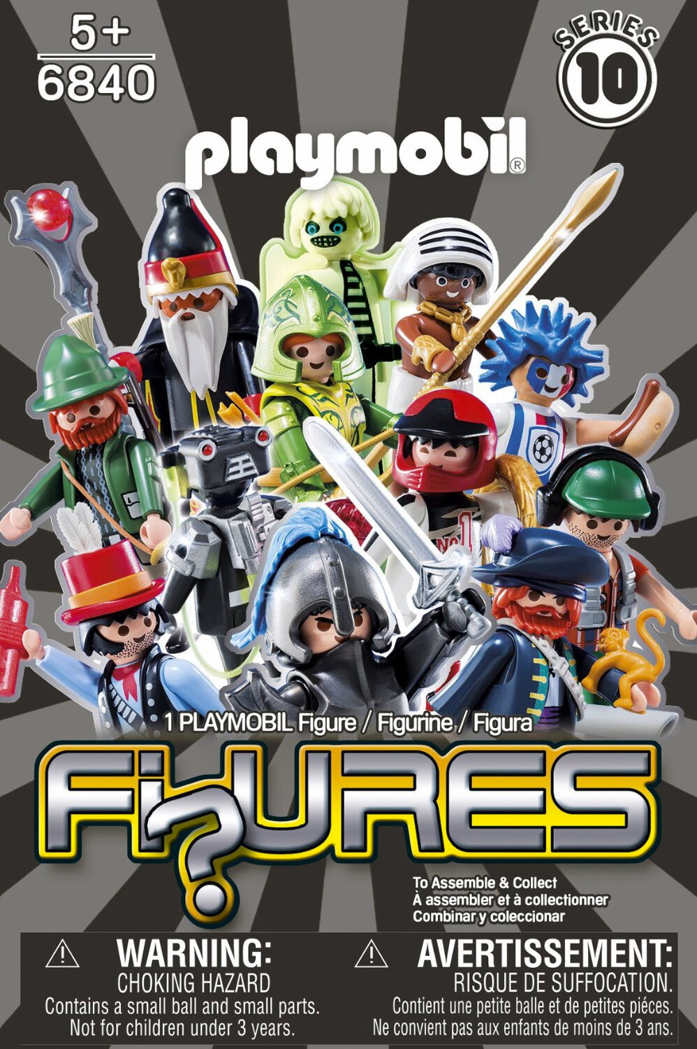 Playmobil Figures 6840 Série 10 Garçon, sachet surprise