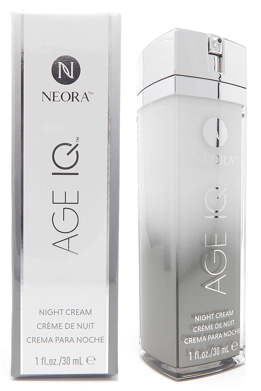 N0B0X 2027 AGE IQ Neora Night Cream Nerium AD Anti Aging Wrinkle Serum eye aha