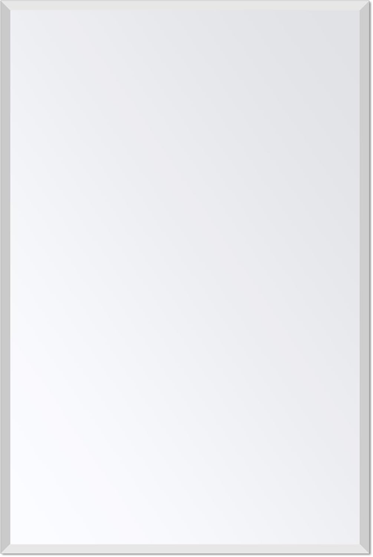 Rectangle Wall Mirror Frameless Mirror 16” X 24