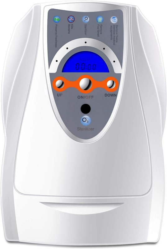 Portable Ozone Purifier,Multipurpose Ozone Machine for Air, Water, Food, Home, R