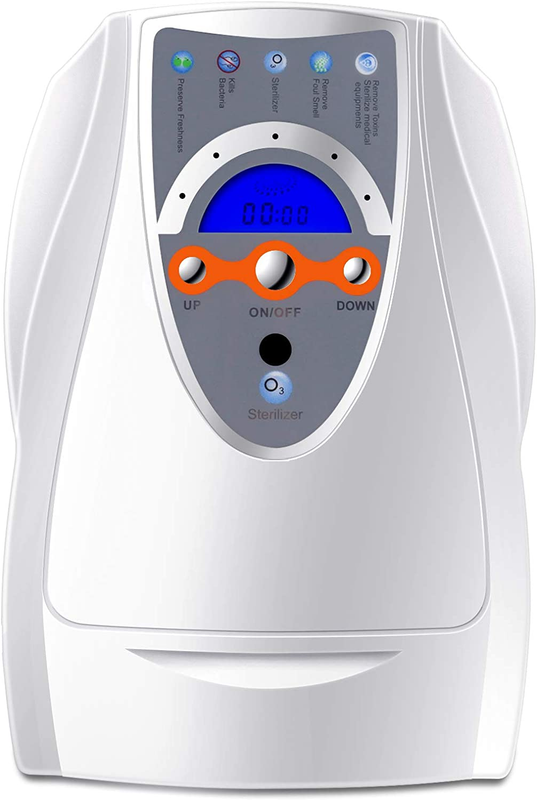 Portable Ozone Purifier,Multipurpose Ozone Machine for Air, Water, Food, Home, R