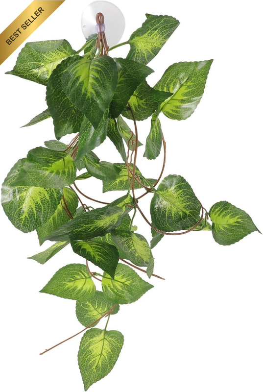 Fake Plant Reptile Tank Hanging Realistic Decorative Reptile Plant Fake Artifici