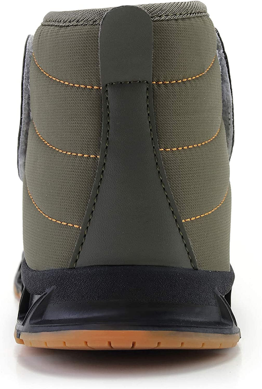 Womens Mens Snow Boots Winter Shoes Slip on Ankle Booties Anti-Slip Water Resist
