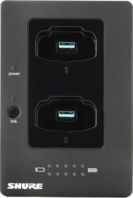 Shure MXWNCS2 2-port Networked Charging Station for Microflex Wireless...