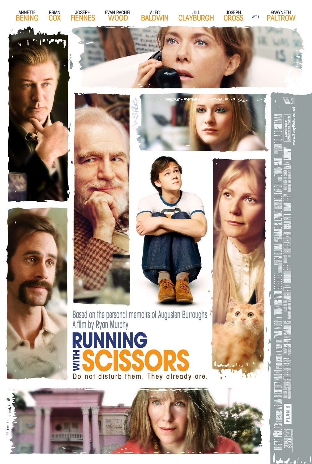 RUNNING WITH SCISSORS (2006) ORIGINAL MOVIE POSTER - ROLLED