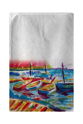 Betsy Drake Betsy's Marina II Kitchen Towel