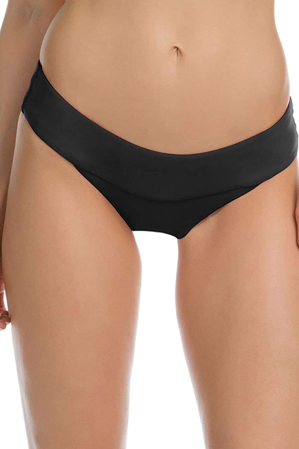 Becca by Rebecca Virtue Womens Color Splash Hipster Black Sheer Dot Bottoms Sz L