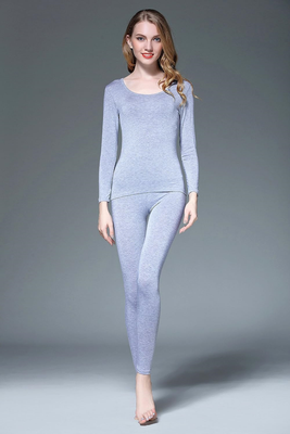 Vinconie Thermal Underwear For Women Thermals Long Johns Set Crew Neck