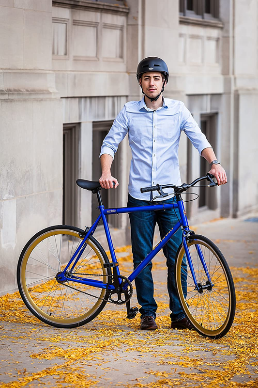 Schwinn Kedzie Single-Speed Fixie Road Bike, Lightweight Frame for City Riding