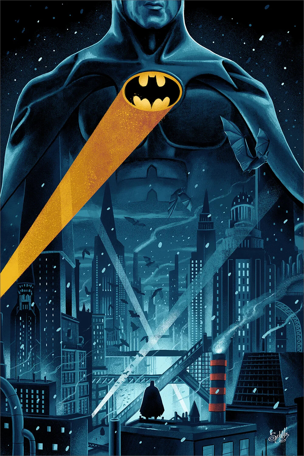 りん　BNG Mondo ザ・バットマン　ポスター The Batman ザ・バットマンポスター MONDO - メルカリ