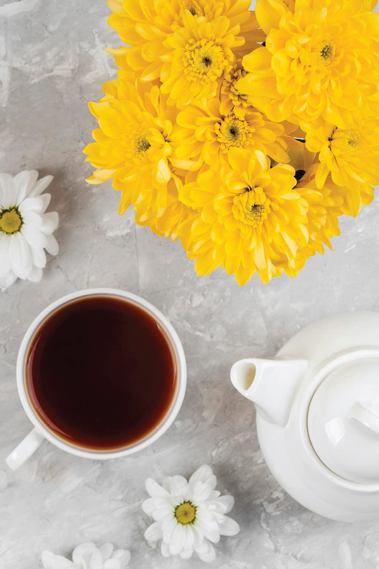 40Oz Porcelain Teapot for Brewing Your Favorite Blooming and Loose Leaf Tea. Eas