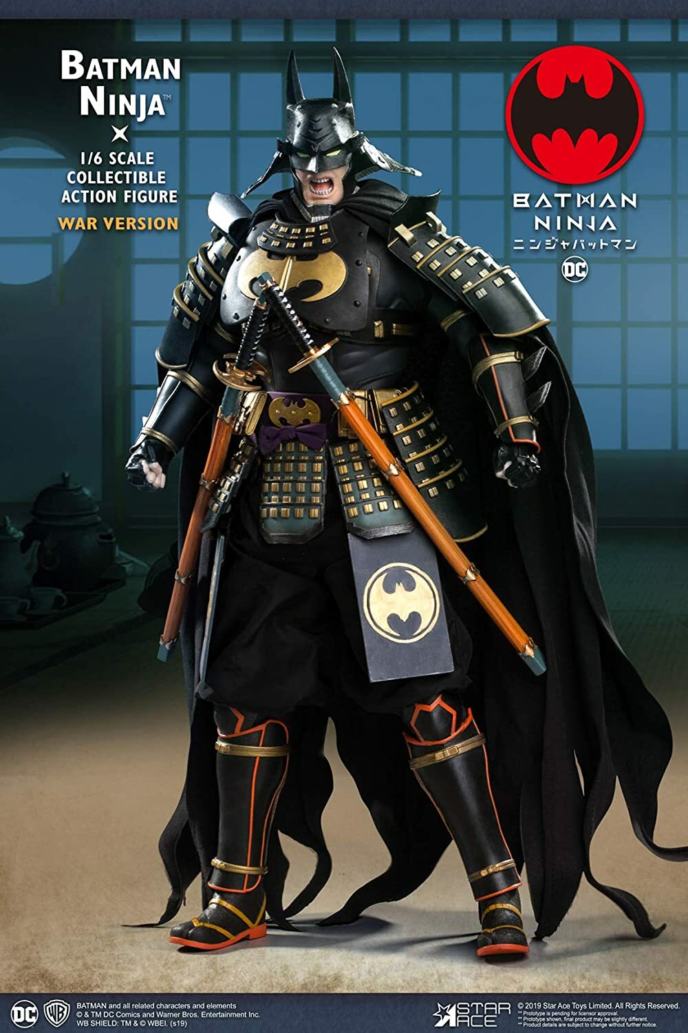 1/6 Scale Batman Ninja Deluxe War Version Figure Star Ace 1/6 Scale Batman Ninja Deluxe War Version Figure Star Ace