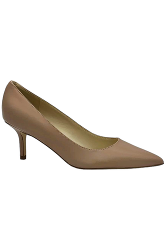 Nine West Women's Arlene Kitten Heel Pointy Toe Pumps Light