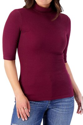 Studio Park x Courtney Khondabi Knit Top Dark Cherry