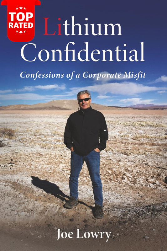 Lithium Confidential Corporate Misfit Revelations Business Memoir Book