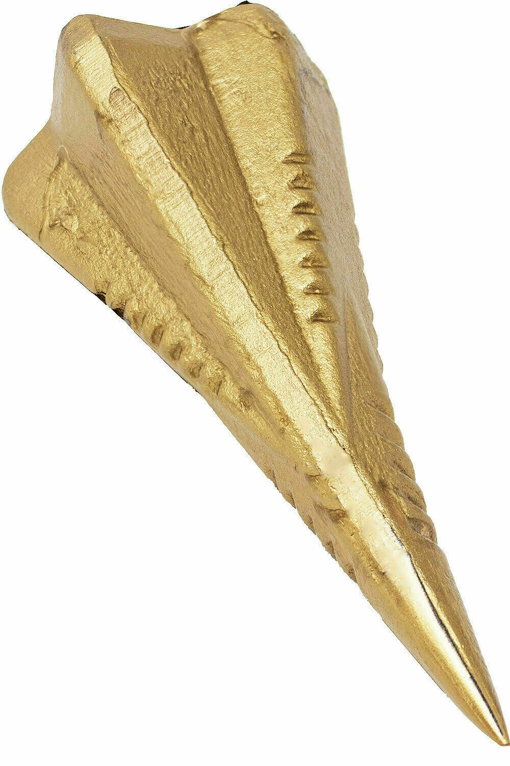 diamond shape log splitting wedge manual wood
