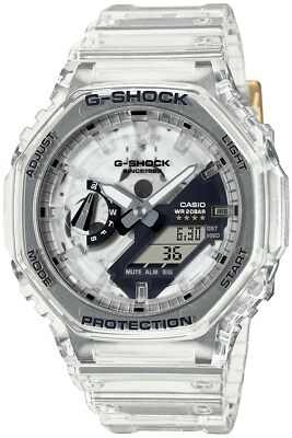 Pre-owned Casio G-shock Watch 40th Anniversary Clear Remix Ga-2140rx-7ajr Men's Japan
