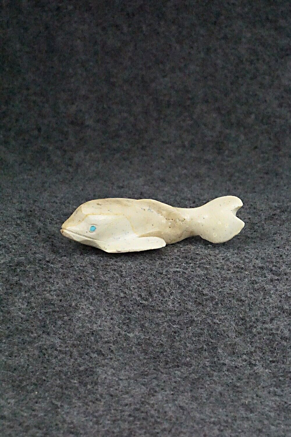 Whale Zuni Fetish Carving - Lindsey Cheama | eBay