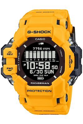 Pre-owned Casio G-shock Gpr-h1000-9jr Rangeman Master Of Sport Watch Bluetooth Gps Men