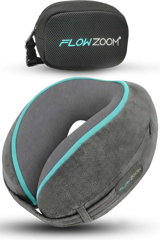 FLOWZOOM Dream Pro - Nackenkissen Mit Extra Seitlicher Stütze Und Flexibel Einst