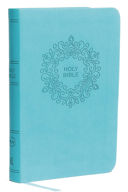 NKJV Value Thinline Bible Compact Red Letter Edition [Blue]: Holy Bible, New Kin