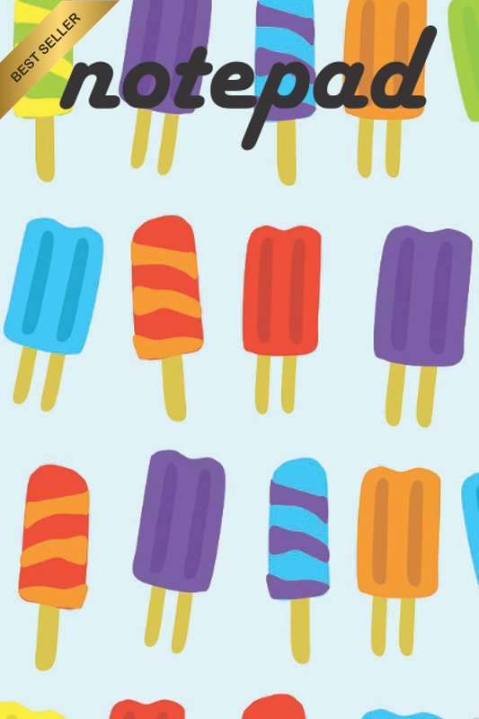 Ice Lolly Notepad/Journal