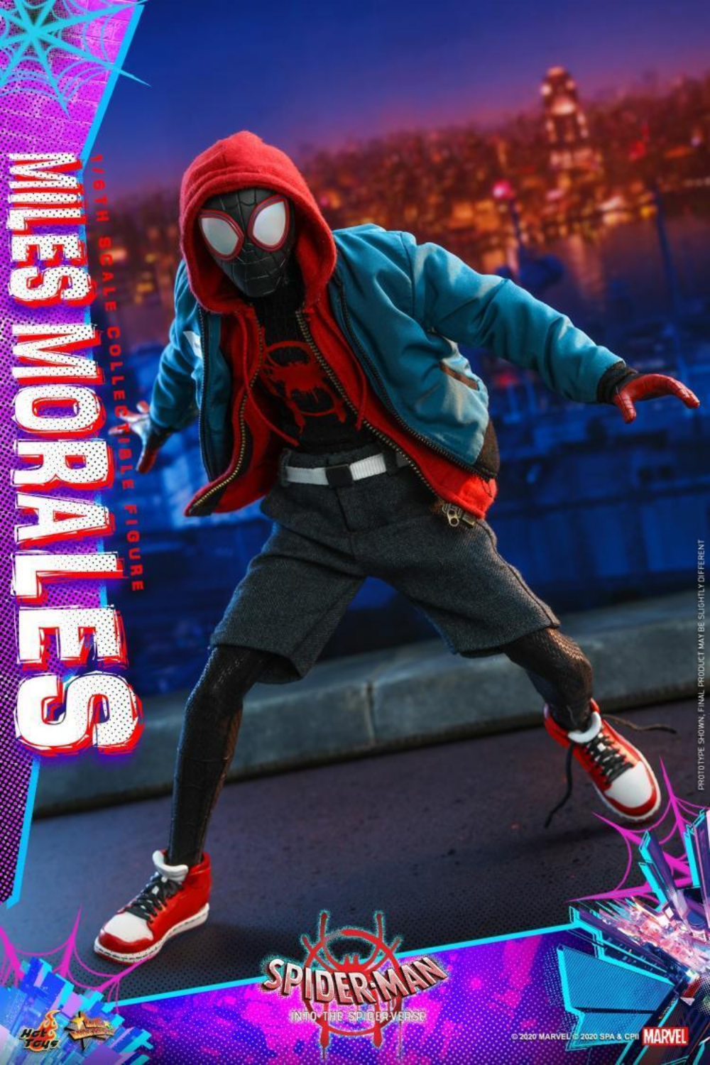 アメコミ hottoys Spider-Man Miles Morales HotToys SpiderMan: Across The Spider-Verse Miles Morales