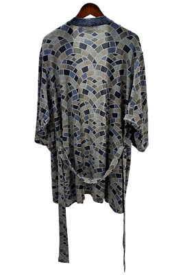 The Muses Closet Sweaterknit 3/4 Sleeve Cardigan Slate