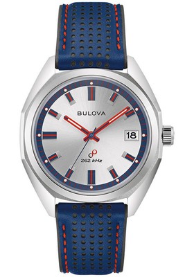 Pre-owned Bulova Men's Watch 1973 Jet Star With 2 Bands Limited Edition 96k112