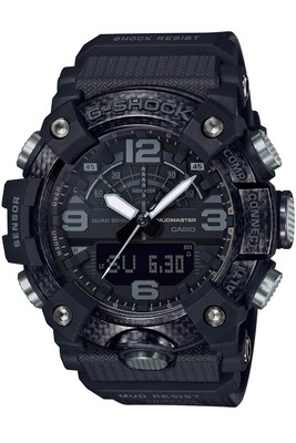 Pre-owned Casio Watch G-shock Bluetooth Equipped Carbon Core Guard Structure Men's In All Black