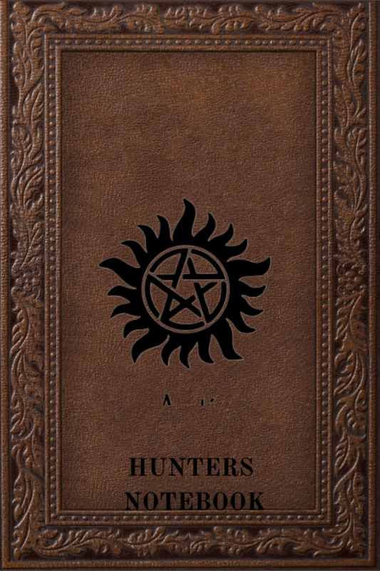 Hunters Notebook: 100 Page Supernatural Horror Themed Journal