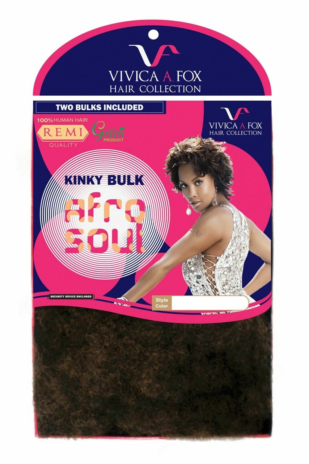 Vivica Fox Afro Soul Kinky Bulk 16 Remi Quality Human Hair